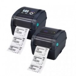 TSC TC210, 8 pts/mm (203 dpi), écran, HTR, TSPL-EZ, USB, RS232, Ethernet, beige 